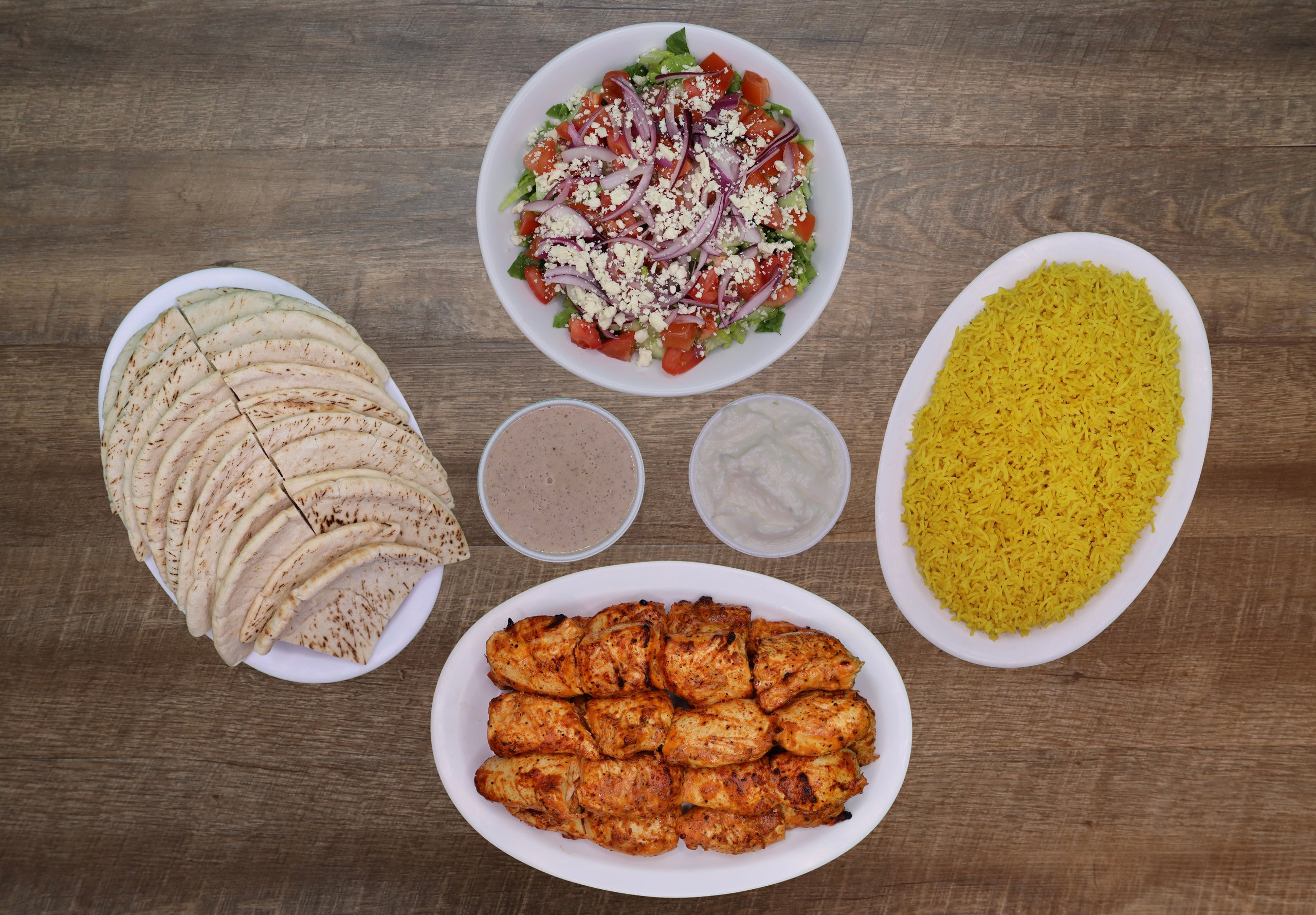 Chicken Kabob Family Feast | Pita Feast